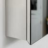 Bathroom Mirror Cabinet Stainless Steel Wall Mounted Vanity Cabinet 39 X 12 X 60 Cm