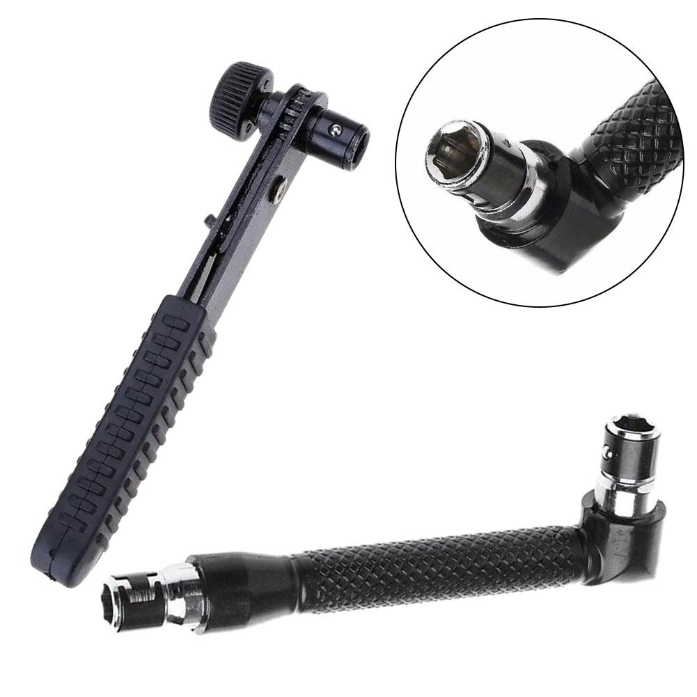 Г-образный торцевой ключ с храповым механизмом, шестигранная отвертка 1/4 дюйма, двухсторонний гаечный ключ с ручкой на 90 градусов, ремонтный инструмент, гаечные ключи