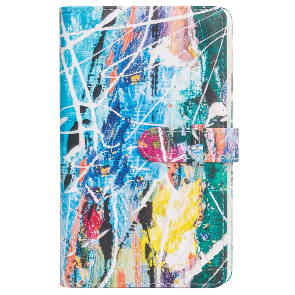 Compact 96 Pocket Photo Album Artistic Pattern Ticket Card Collection for Photography Enthusiasts and Memory Keepers