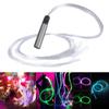 Rechargeable LED Whip LED Optical Fiber Dance Whips 360° Swivel Whip Toy 23 Color Effect Modes  Light Up Dancing