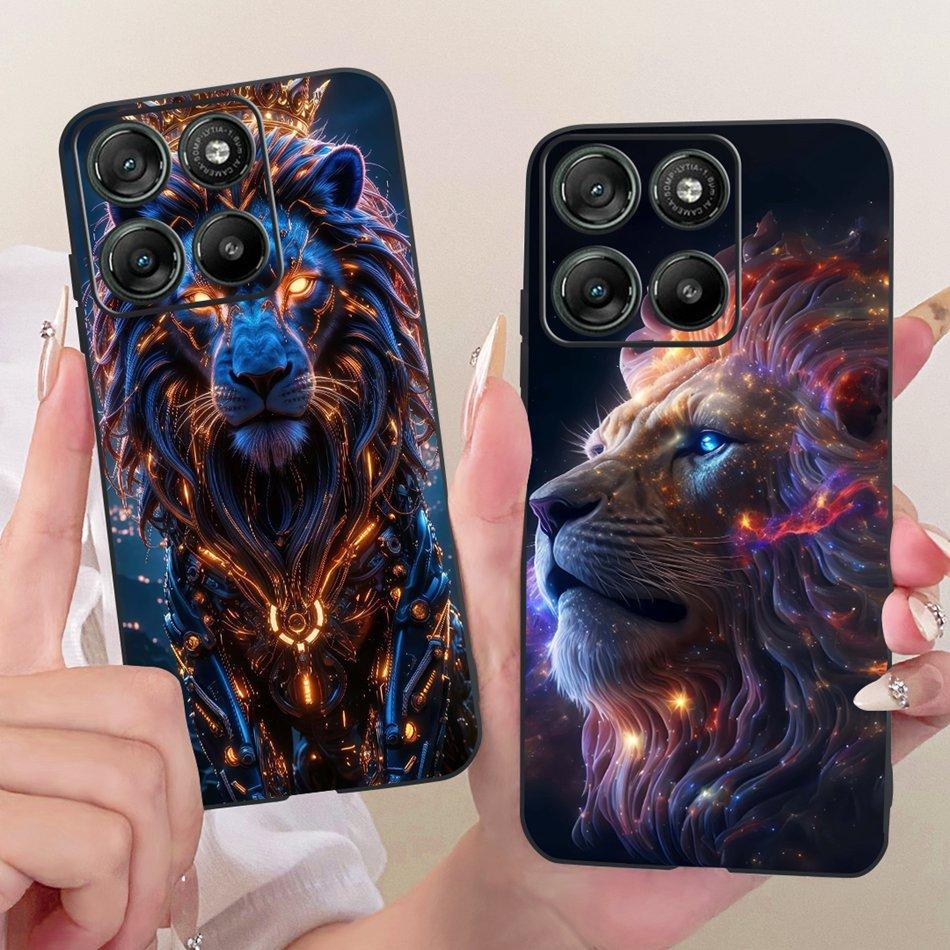 For Motorola Moto G67 Power / G57 Power 2026 Cool Dragon Tiger Pattern Phone Case For MOTO G67Power Black Silicone Soft Bumpers