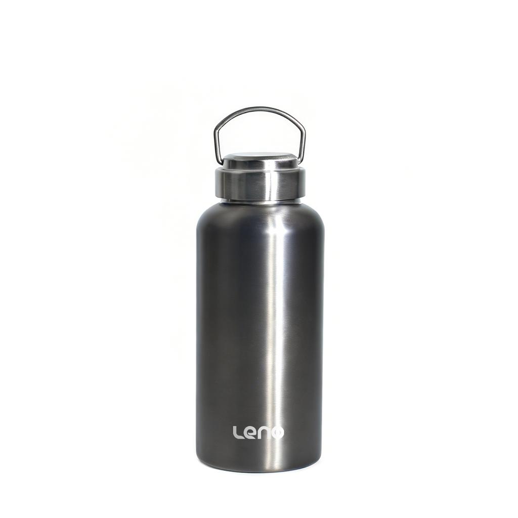 Large Capacity Stainless Steel Water Bottle Single Wall Bottle Large Capacity Big Mouth Flasks with Lid Cycling Drinkware Sports