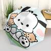 1pc Good Luck Puppy: Automatic Opening/Closing Umbrella with Foldable Design, Iron Frame, Outdoor Use, Festival Gift for Fans, Travelers, Daily Use, P