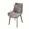 1PC Curved Armless Chair Covers Stretch Polar Fleece Seat Chair Covers Solid Color Spandex Chairs Slipcovers for Hotel Wedding