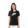 Nike Женская футболка с коротким рукавом и круглым вырезом с логотипом W Nsw Lifestyle Series, дышащая футболка 846469-010