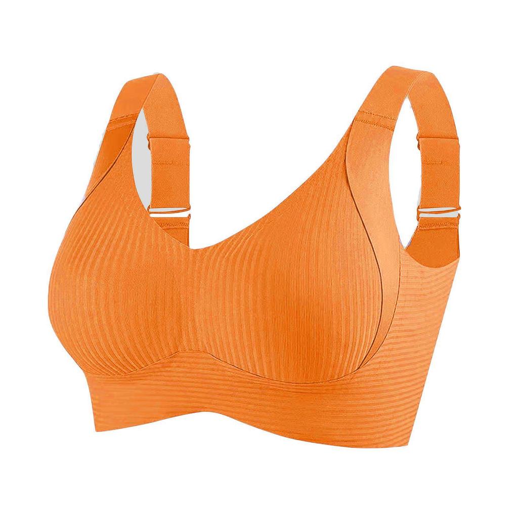 Adjustable Seamless Plus Size Anti-Sagging Bra for Large Bust, Minimizes and Gathers Underarm Fat