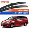Для Honda Stream 2001-2005 2002 2003 2004 Дворники Передние Стеклоочистители Лобовое Стекло Окно Щетка 24"+14"