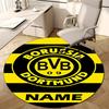 Personalized B-BVB Round Chair Office Rug - Perfect for Mat, Office Chair & More - Ideal Gift for Birthdays and Holidays