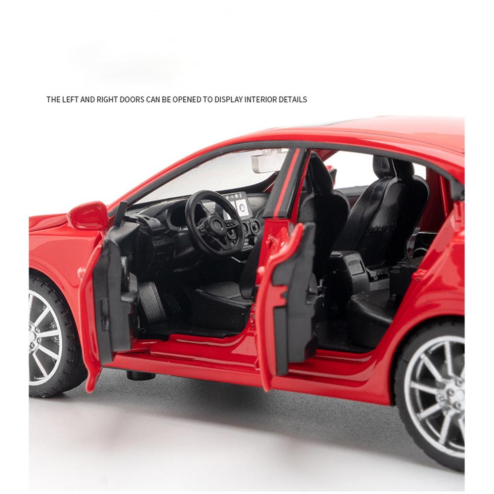 Литая под давлением модель автомобиля SYLPHY 1/32, коллекция игрушечных транспортных средств, звуки, подарки для детей