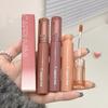 6 цветов Juice Jelly Lip Gloss Длительный увлажняющий уход за губами Зеркальный блеск для губ Помада для макияжа губ Косметика