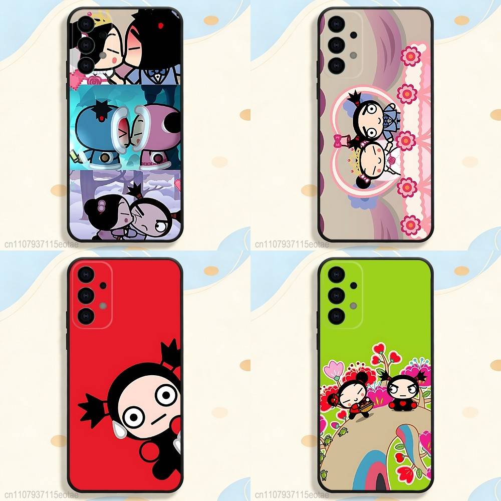 P-Pucca-as Cartoon G-Garu-us Phone Case Silicone Soft For Samsung S26,S25,S24,S21,S22,S23,S30,Ultra,S20,Plus,Fe,Lite