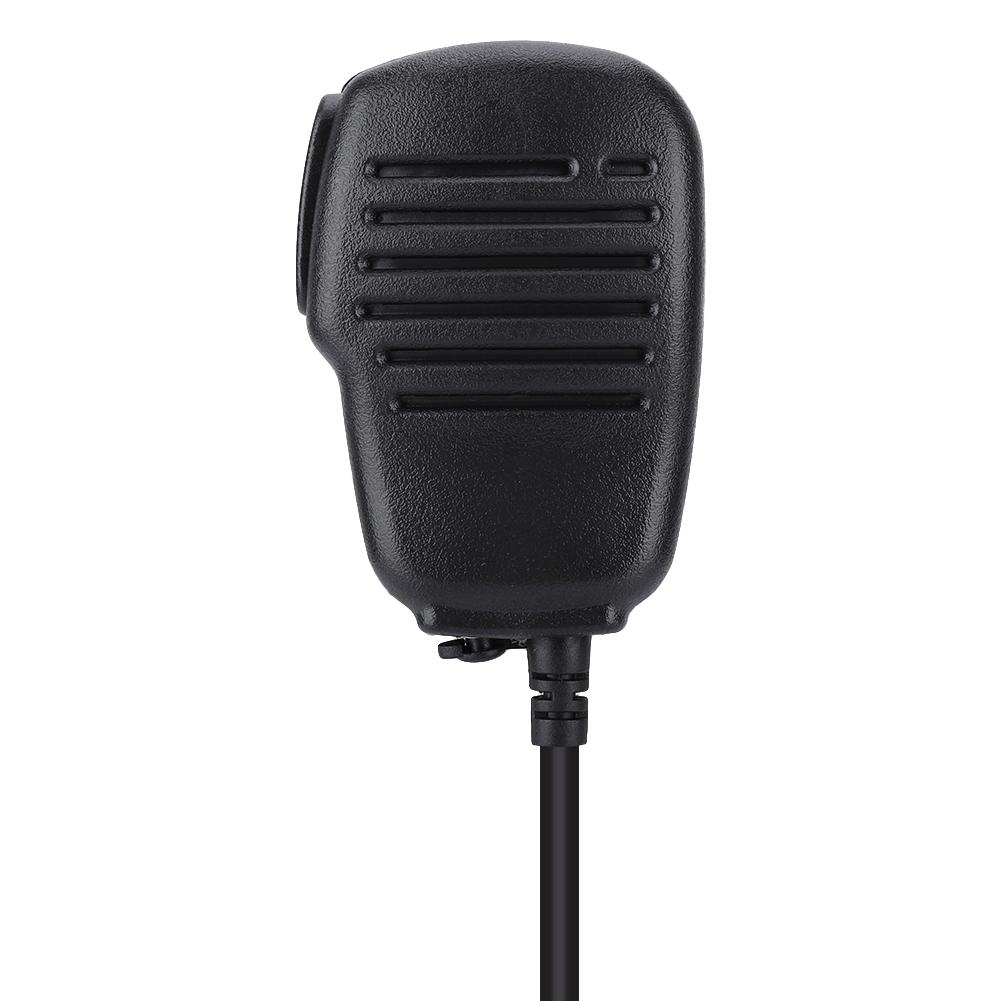 2 Pin Mini PTT Speaker MIC Walkie Talkie Accessories For Baofeng UV5R 888S For Kenwood For TYT