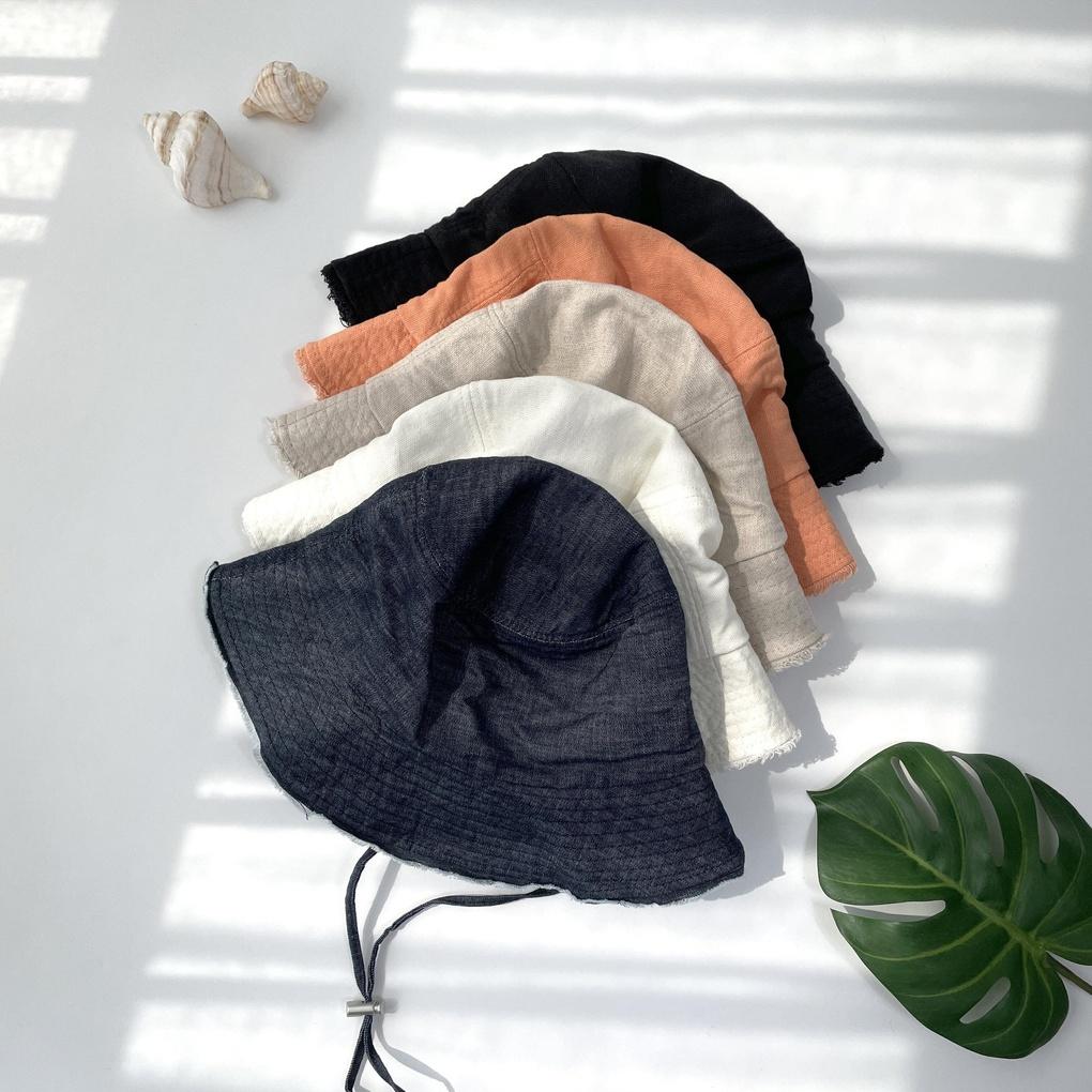 Женская и мужская повседневная соломенная шляпа-ведро со шнурком