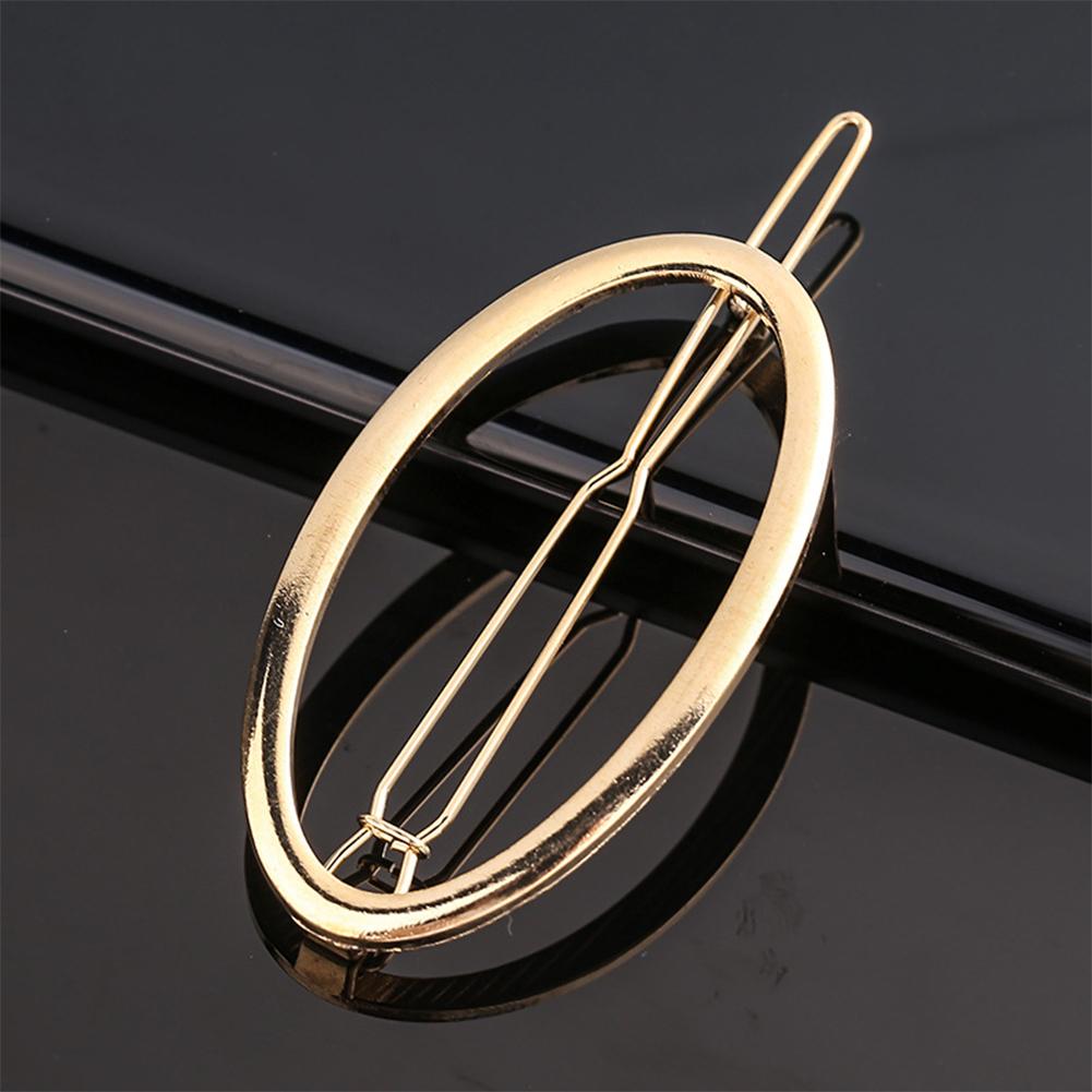 Простая универсальная полая заколка для волос из сплава, многообразная форма челки, заколка для волос, аксессуар для волос для женщин