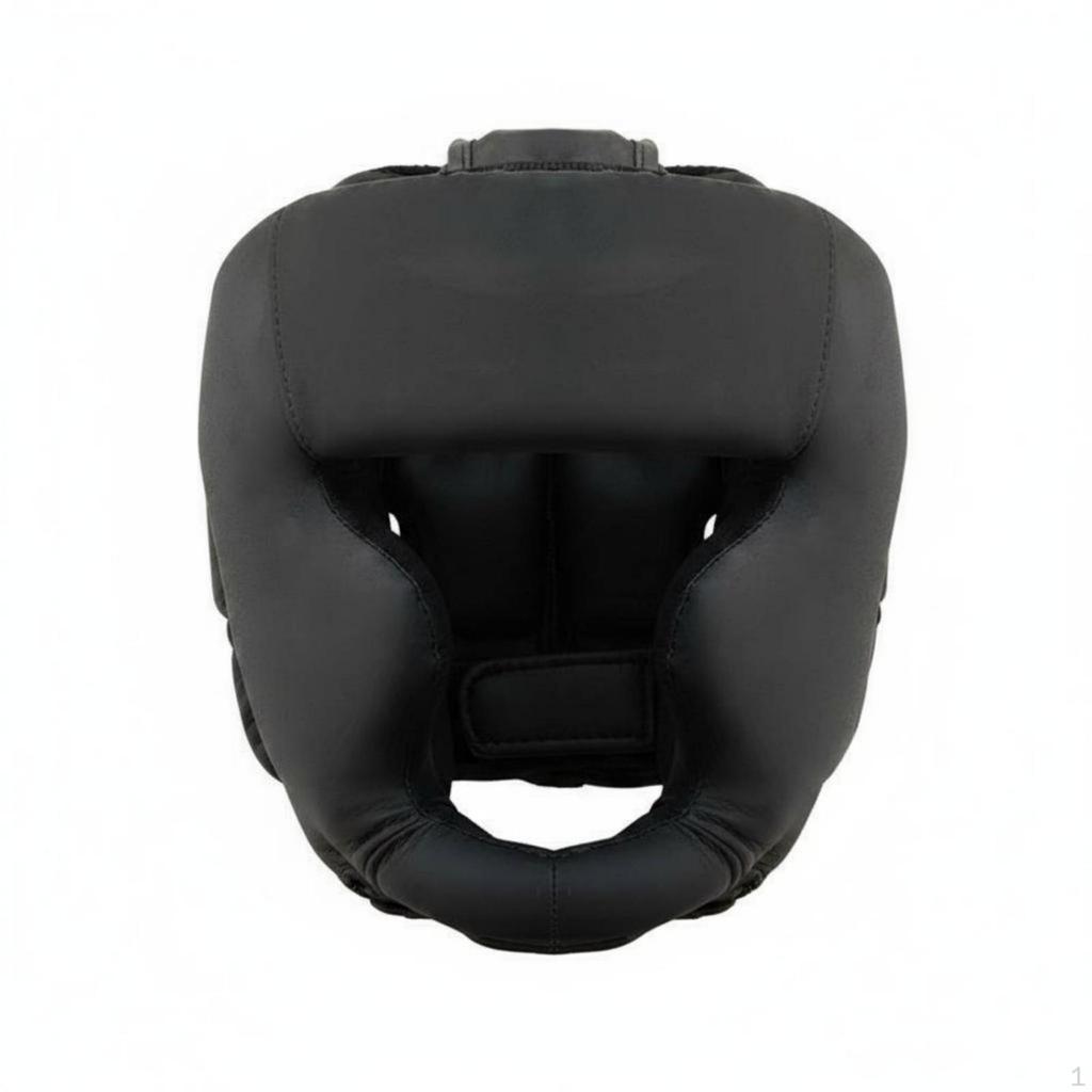 OpenFace Headgear Synthetic Leather Boxing FormFitting Padded ImpactAbsorbing for