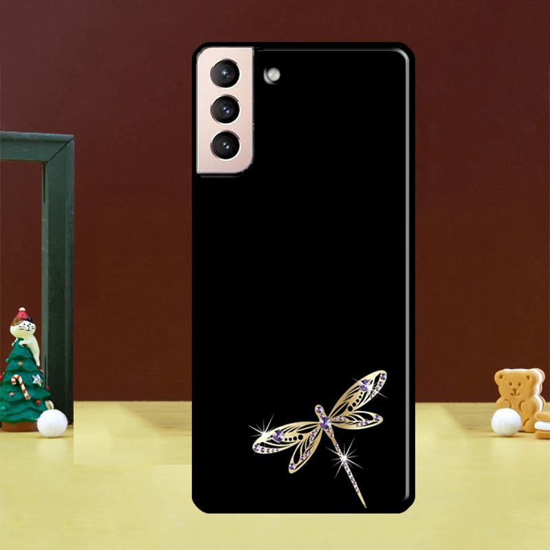 Чехол-Арт с изображением Стрекозы для Samsung Galaxy S23 S22 Ultra S21 Ultra S21 FE S9 S10 Note 10 Plus S20 FE Задняя крышка