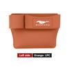 Leather Car Seat Gap Water Cup Holder Box Storage Bag For Ford Escape Ecosport Fusion Explorer Expedition Taurus