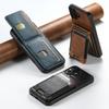 Универсальный кожаный чехол для телефона с держателем для карт и подставкой для Apple, Google, Samsung