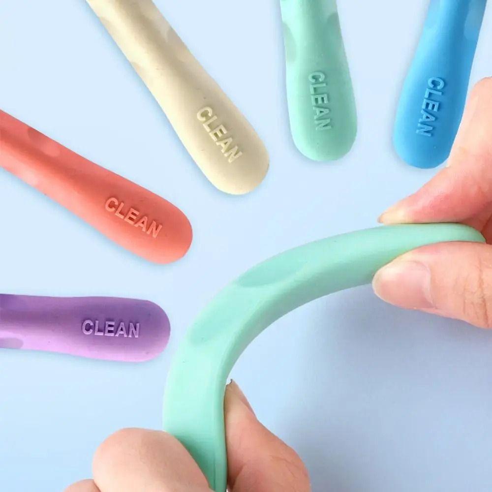 3PCS/Box Posture Correction Pencil Eraser Double Head Traceless Eraser School Office Supplies