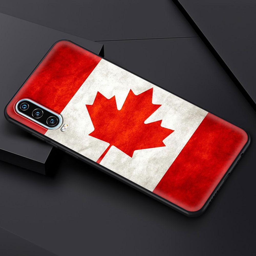Чехол для телефона Maple Canada Flag love Football для Huawei P30 Lite P50 Pro P20 P40 Lite EP Smart Z 2021 Y6 Y7 Y9 2019 Y6p Y9s