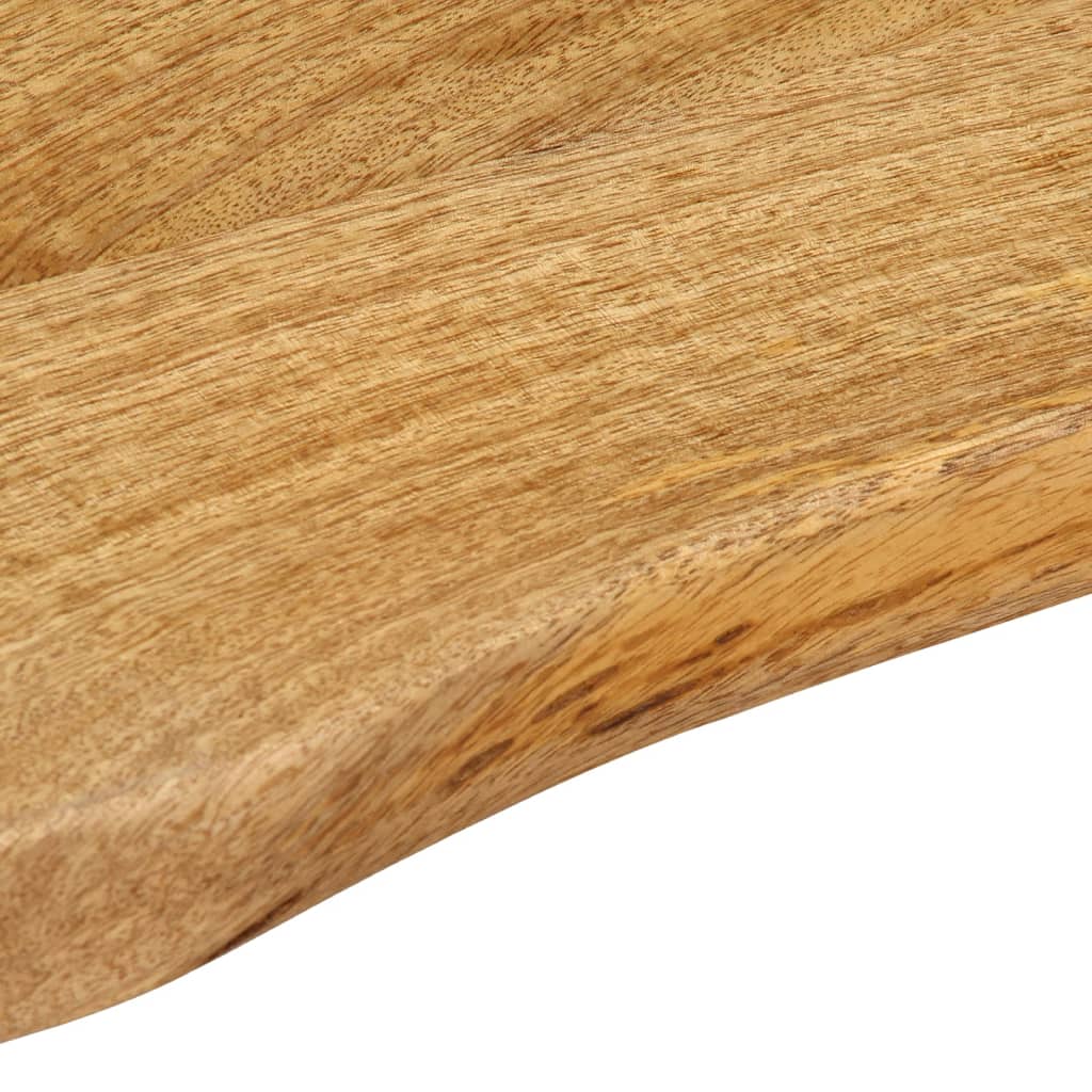 Live Edge Table Top 90x40x2.5 cm Solid Mango Wood