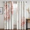 3D Printing Curtain Rose Romantic Flower Printed Curtains For Living Room Bedroom Red and White Hotel Drapes 2023