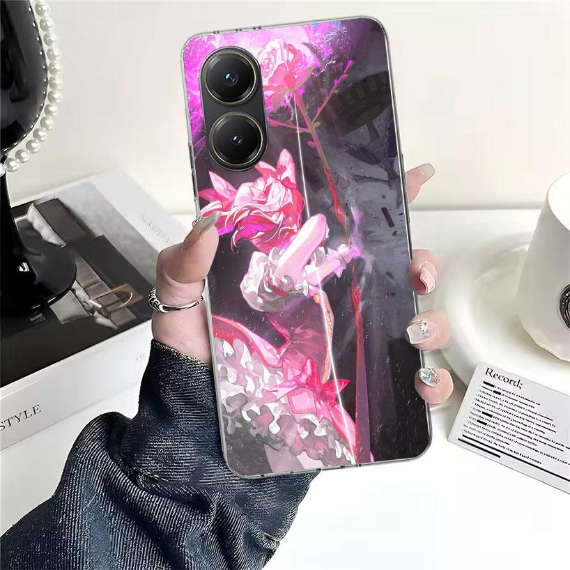 Мягкий чехол для телефона Madoka Magica для Xiaomi Redmi 15C 15 13C 13 Poco X5 X6 X7 F7 Ultra M7 12C 12 10 10C 9C 9A 9T 9 Fundas Poc