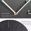 12inch Wall Hanging Clock Quartz Movement Decorative Wall Clock Elegant Scale Clock  Living Room