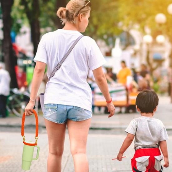 Ручка для бутылки с водой Силиконовый ремешок для ручки бутылки с водой для бутылок емкостью 12–40 унций Регулируемая чашка для воды Аксессуары для прогулок Туризм Путешествия