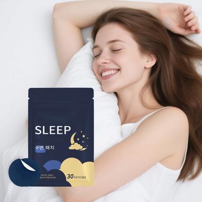 Пластырь для сна, Пластырь для здоровья сна, Пластырь от бессонницы, Пластырь для сна, Пластырь для глубокого сна, 30 Пластырей