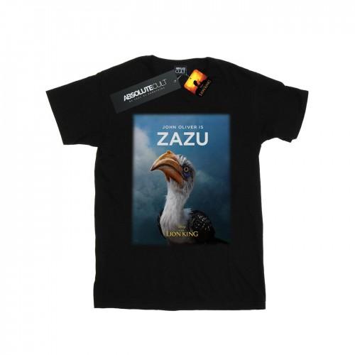 Disney Womens/Ladies The Lion King Movie Zazu Poster Cotton Boyfriend T-Shirt