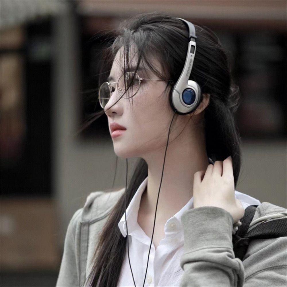 Гарнитура Millennium Wind Retro Personality Проводные наушники Классические наушники Y2K Наушники Outdoor Mp3