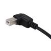 1 шт. прямоугольный разъем USB типа B «папа» к USB «мама» для крепления на панели принтера