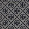 Tory Burch T Monogram All Over Print Denim Jacquard Fabric With Leather And Suede Mini Shoulder Crossbody Bag Women bags Dark-Blue 79388-405