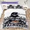 Custom Name Collingwood Pattern Bedding uilt Set uilt Cover Pillowcase Home Decoration Birthday Gift (1*duvet cover+2*pillowcase without core)