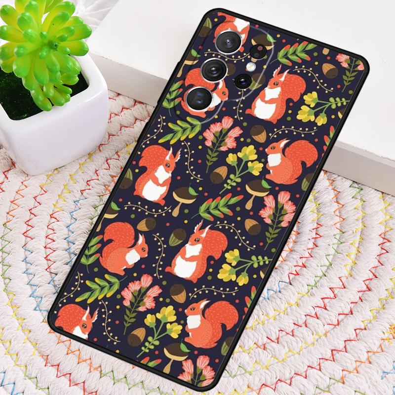 Wild Forest Animal soft TPU Phone Case For Samsung Galaxy note 10 pro S26 S25 S24 S23 S22 Ultra Plus S21 FE S20 Shockproof Cover