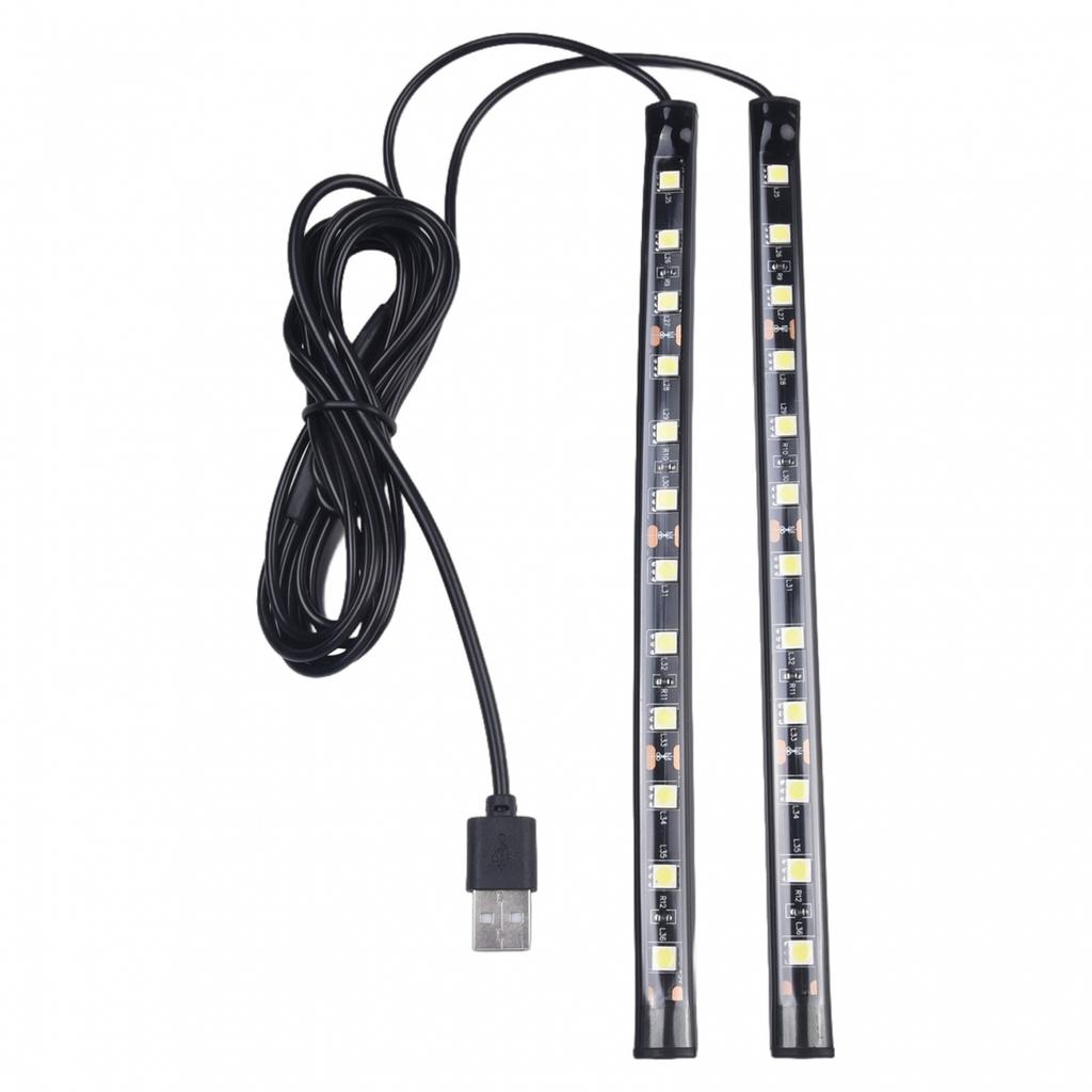 Car LED Foot Light Strip  USB Decorative Atmosphere Signal Lamp