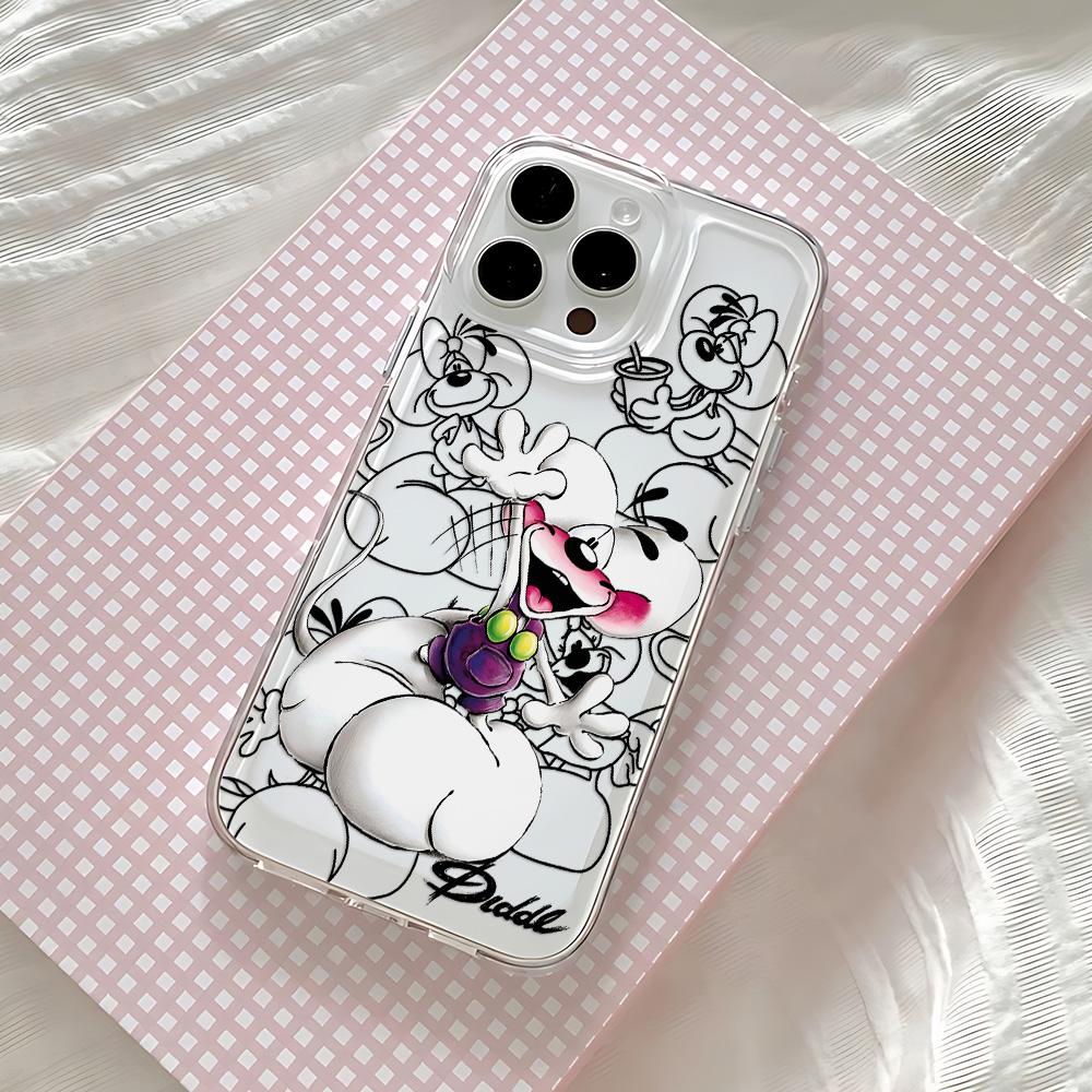 Мультяшный чехол для телефона Diddls Mouses для Samsung Galaxy S26 S25 S24 S23 S22 S21 S20 FE Note20 Note10 Edge Plus Ultra Lite 5G