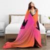 Rapper Music JUL  Blanket  Super Soft Pattern Plush Throw Blanket For Outdoor Picnic Flannel Bedspread Bed Cover