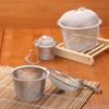 Kitchen Reusable Teakettle Tea Ball Herbal Infuser Stainless Steel Mesh Filter