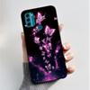 For Nokia C31 / Nokia C21 Plus Case Fashion Luxury Flowers Butterfly Black Protective Soft Silicone Cover For NokiaC31 Casing