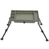 Tent Table Double Layer for Fishing Accessories Storage with Height Adjustable and Portable Design Folding Camping