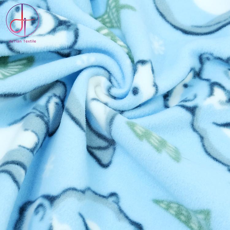 KeQiao Free Sample Factory High Quality 100%Polyester Polar Fleece Fabric for Blankets