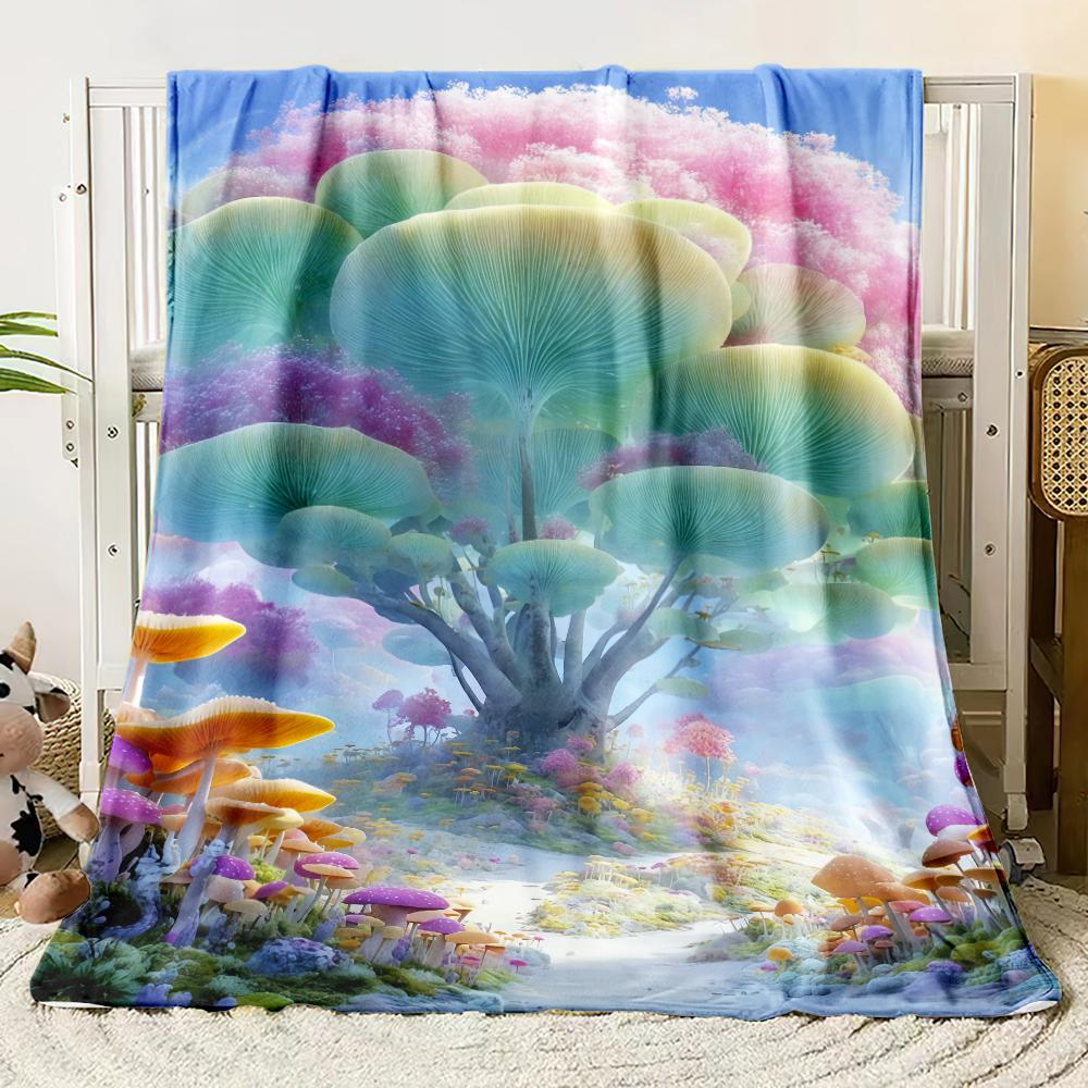 Dreamy Flannel Blanket Bedroom Blanket, Iving Room,sofa Blanket,student Nap,office Nap,camping Trip,children's Gift