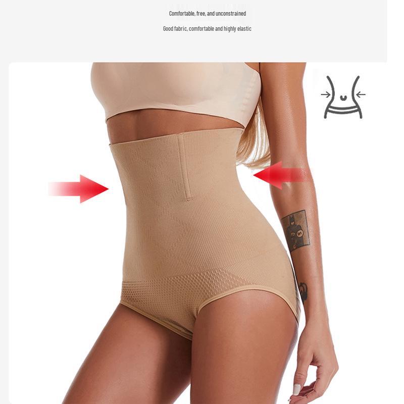 Женские бесшовные трусы с контролем живота - Большой размер, Высокая эластичность, Пояс-корсет, Подтяжка ягодиц, Корректирующее белье для формирования фигуры