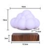 Gloture Floating Lamp, LED Lighting, 3D Printed, Beautiful Moon Cloud Shape, Stable, Floating, Mid-Air, Touch-Activated, Stylish Design, Bedside