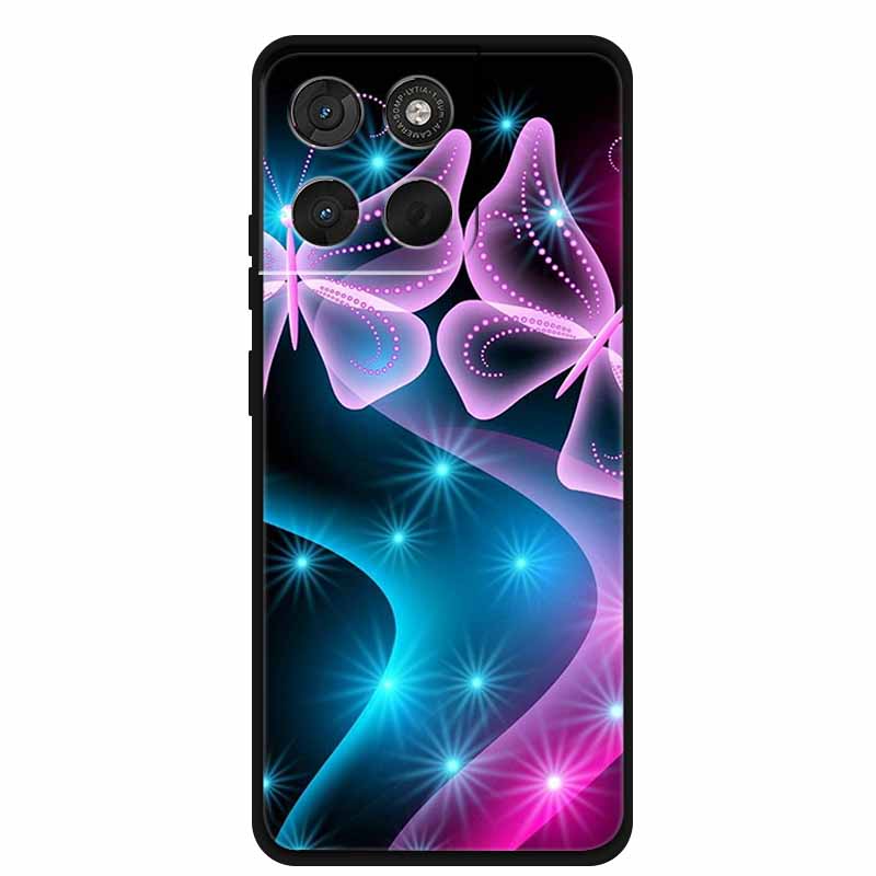 Чехол для Moto G67 G77 Милый Кот Роскошный Мягкий Силиконовый Задний Чехол Чехлы для Телефона для Motorola Moto G77 5G MotoG67 Ударопрочный Fundas