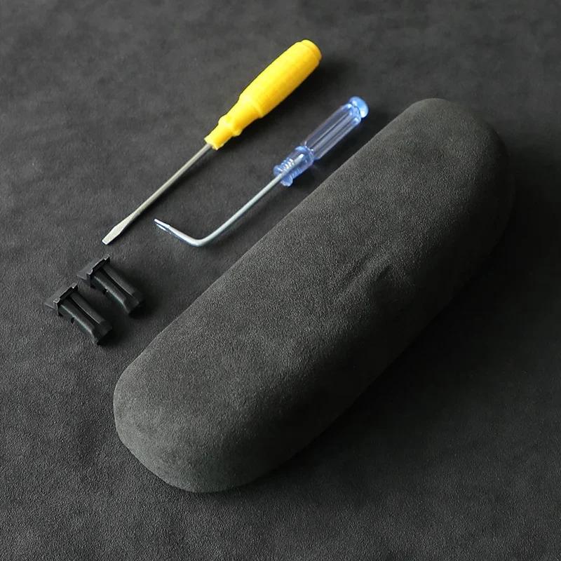 Applicable for Mercedes-Benz AMG A/B/C/E/GLC/GLA/GLB/GLE Premium suede case for car glasses Sol glasses storage support