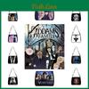 Сумка на плечо Wednesday Addams Famlily в готическом стиле, легкая и удобная для ношения