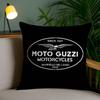 Brand Moto G-GuzziS Pillow Case Office Sofa Dorm Chair Back Short Plush Double-sided Printing Home  Cushion Cover